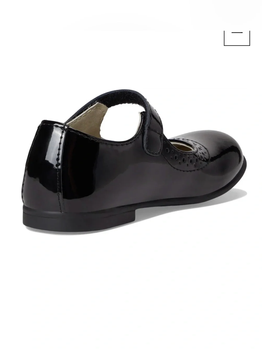 🖤 FootMates Girls Black Patent Mary Jane Dress Shoes | Size 10.5 🖤